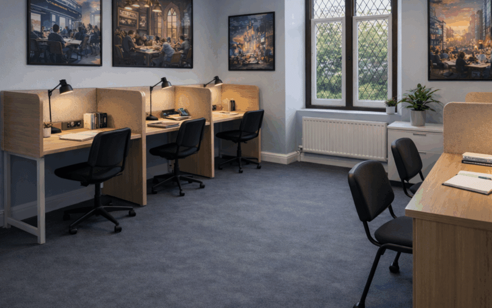 Modern shared workspace